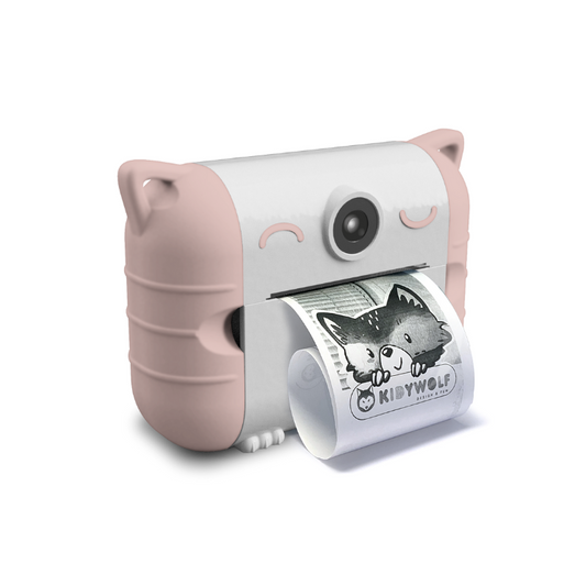 Kidywolf Camera met thermische printer - Roze