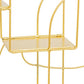 Atmosphera Tina Wandrek metaal - 50x13x60cm - Goud