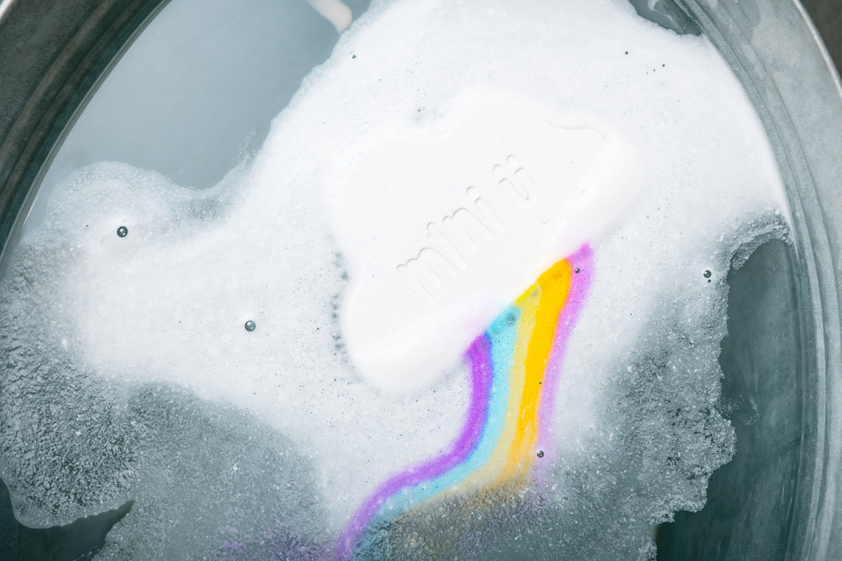 Mini Ü Bath Bombs/Badbruisballen - Geschikt vanaf 3 jaar - Wolk