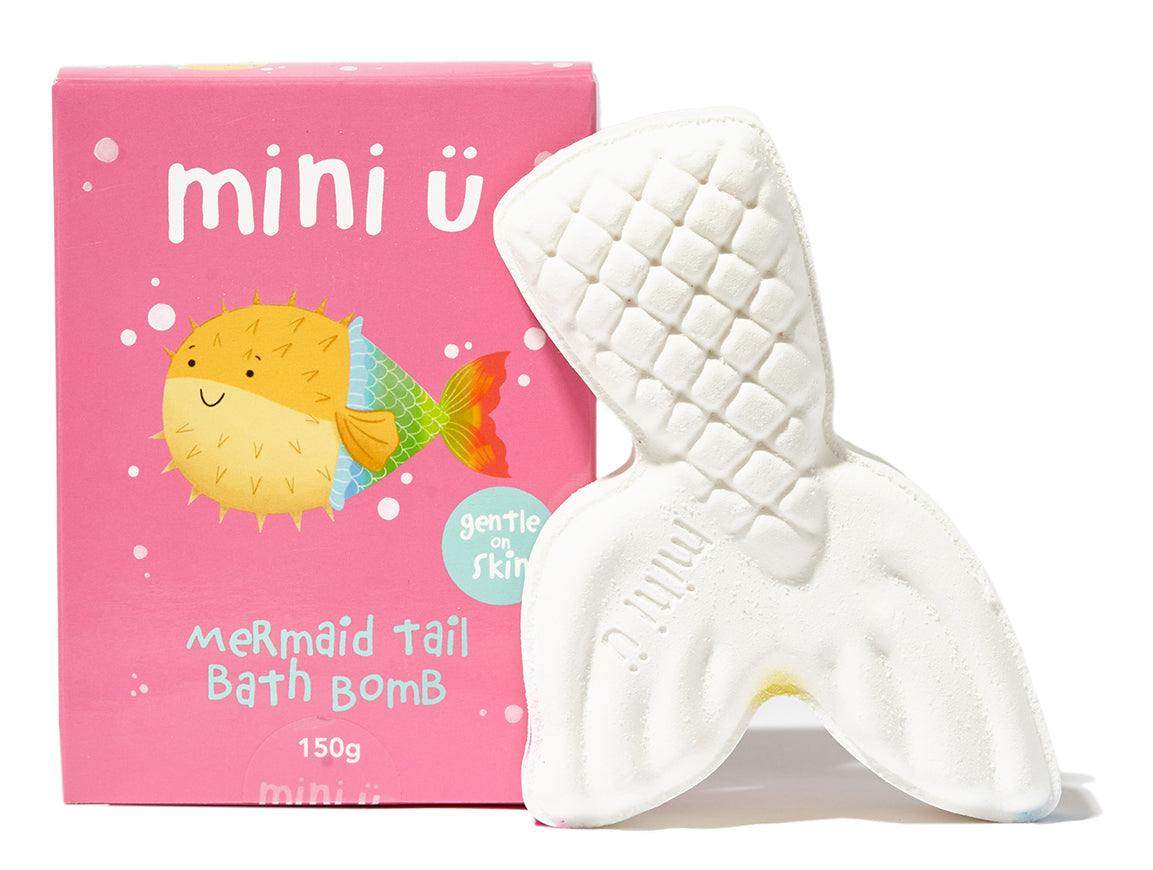Mini Ü Bath Bomb/Badbruisbal - Geschikt vanaf 3 jaar - Zeemeermin