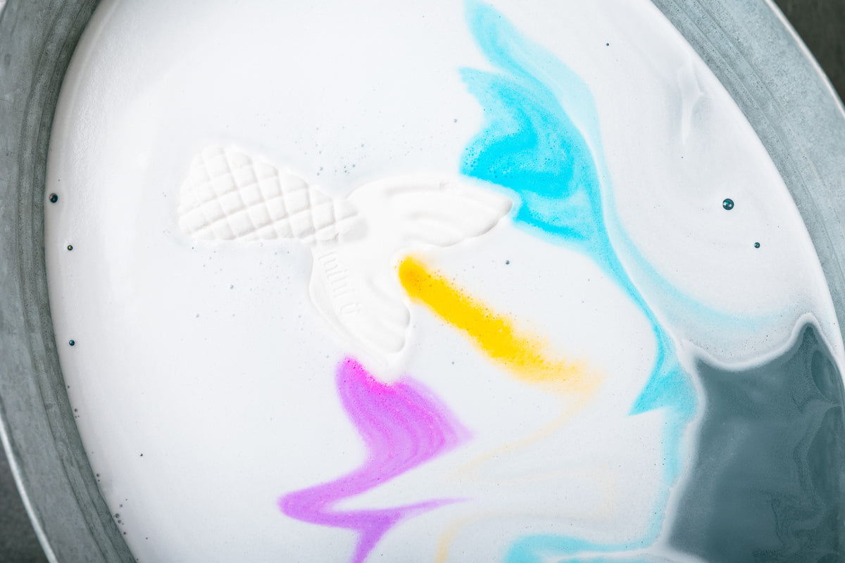 Mini Ü Bath Bomb/Badbruisbal - Geschikt vanaf 3 jaar - Zeemeermin