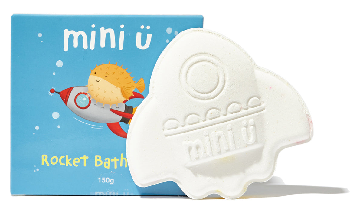 Mini Ü Bath Bomb/Badbruisbal - Geschikt vanaf 3 jaar - Raket