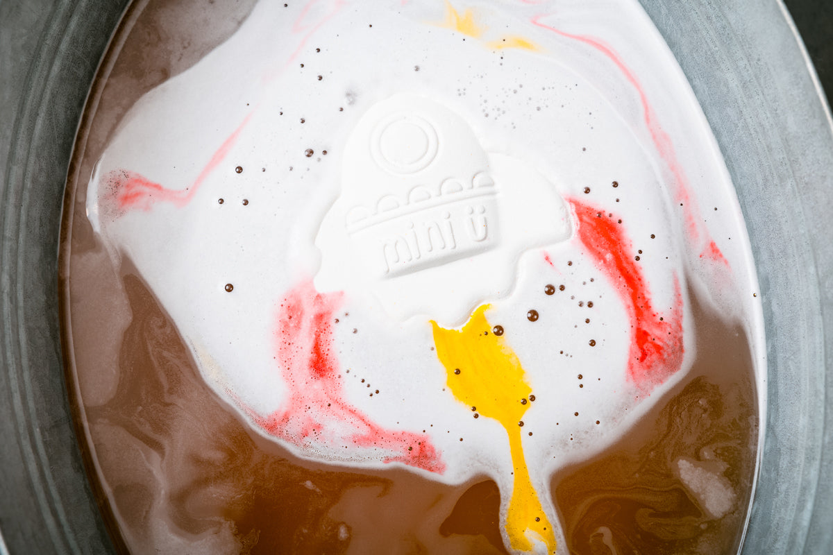 Mini Ü Bath Bomb/Badbruisbal - Geschikt vanaf 3 jaar - Raket