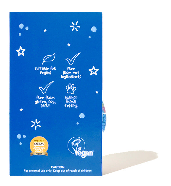 Mini Ü Bath Bomb/Badbruisbal - Geschikt vanaf 3 jaar - Zee Glitter