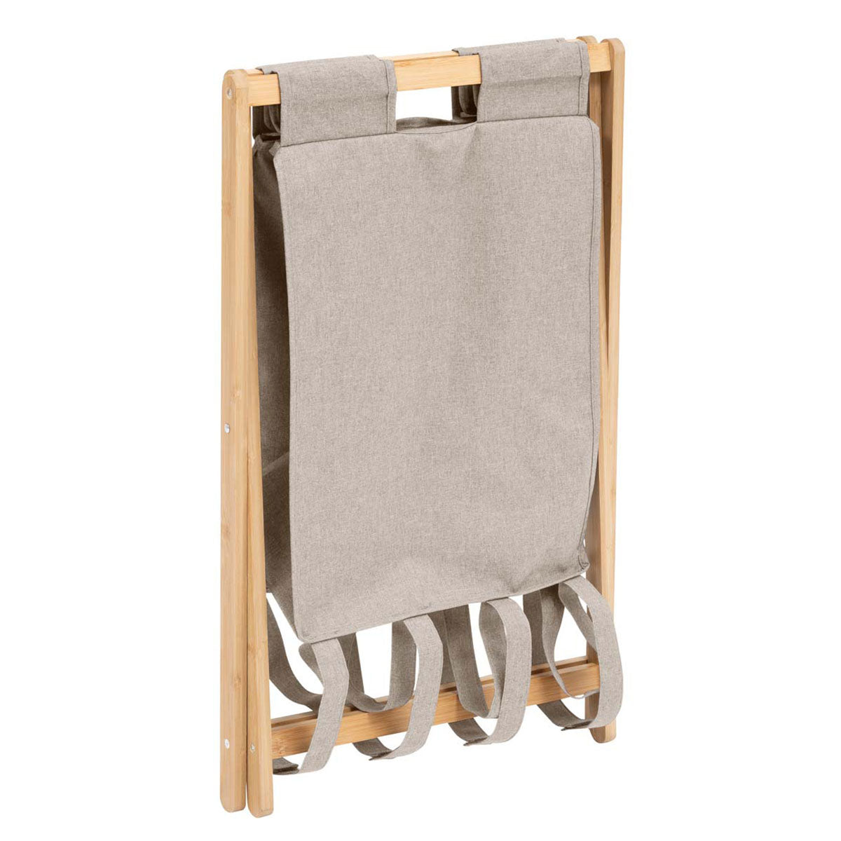 5Five Tidybox Opvouwbare Wasmand 50L - 46x36x68cm - Grijs