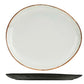 Cosy &amp; Trendy Plato Assiette Ovale Incassable - 27x23x2cm - Blanc