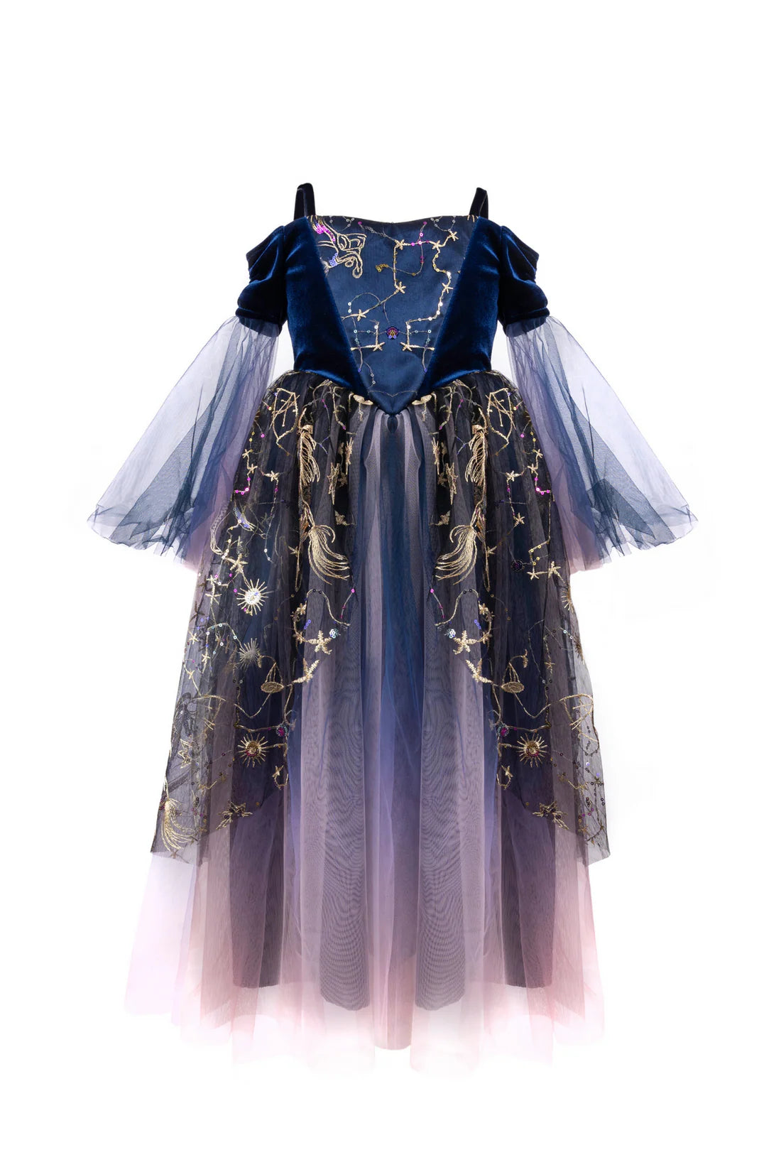 Great Pretenders Dress Up Remerciez Robe Enchantetress Twilight - 6/8 ans - noir / violet