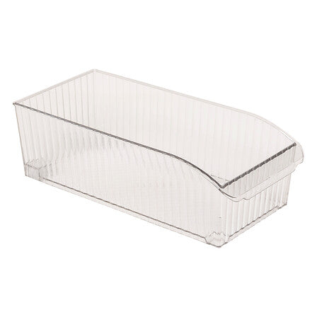 5Five Opbergbakje met wieltjes voor koelkast S - 15x32x10cm - Transparant