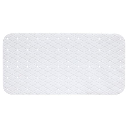 5Five PVC Badmat - 35x70cm - Antislip - Wit