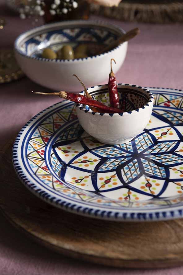 Dishes & Deco Shebka Schaal - 60x26x10cm
