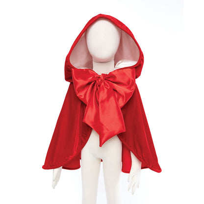 Great Pretenders Verkleedkledij Woodland Roodkapje cape - Rood