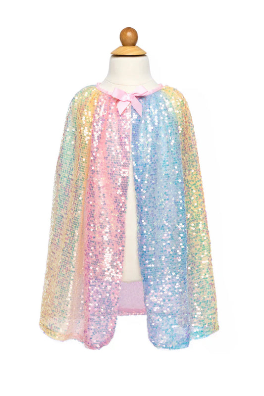 Great Pretenders Verkleedkledij Ombre Sequins - Cape - 4/6 jaar