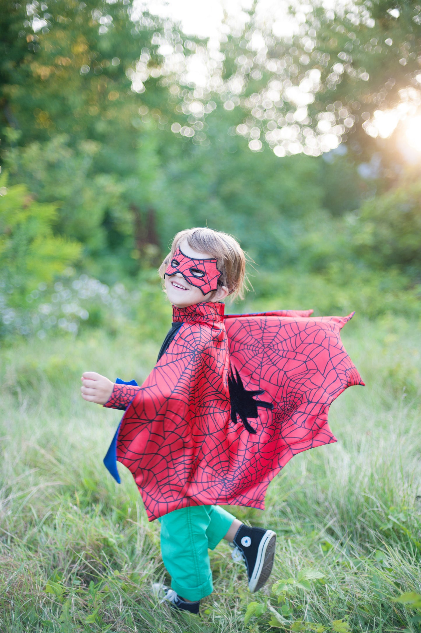 Great Pretenders Verkleedkledij Spider Man cape - Multi