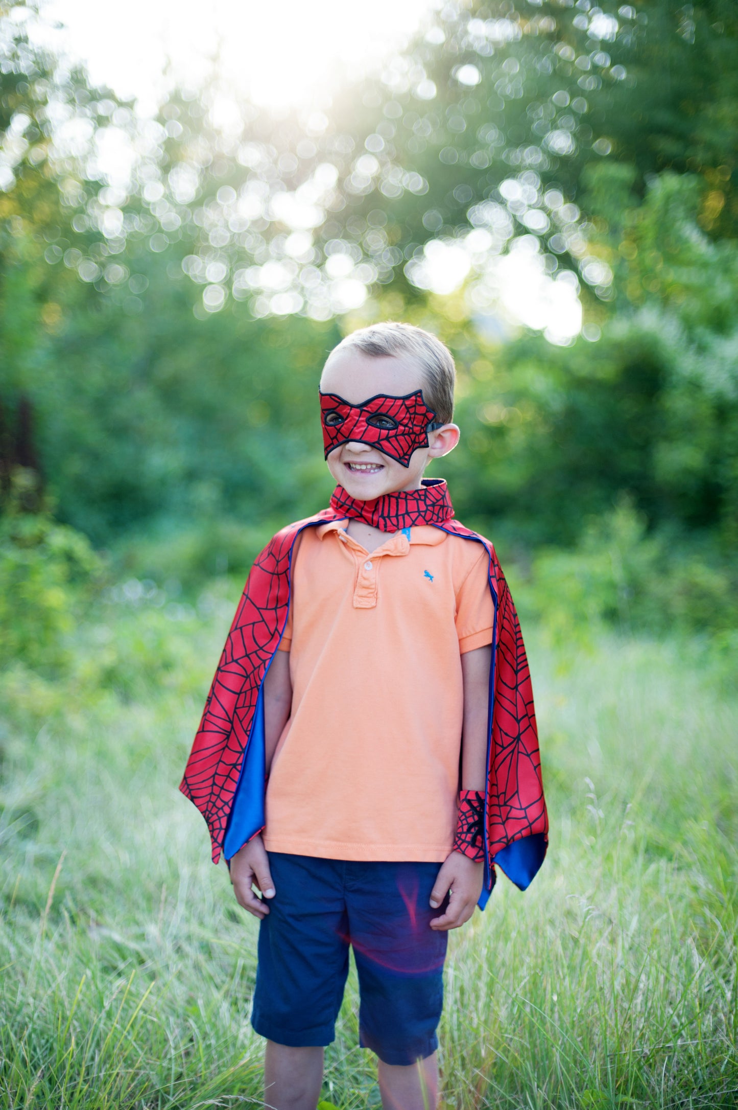 Great Pretenders Verkleedkledij Spider Man cape - Multi