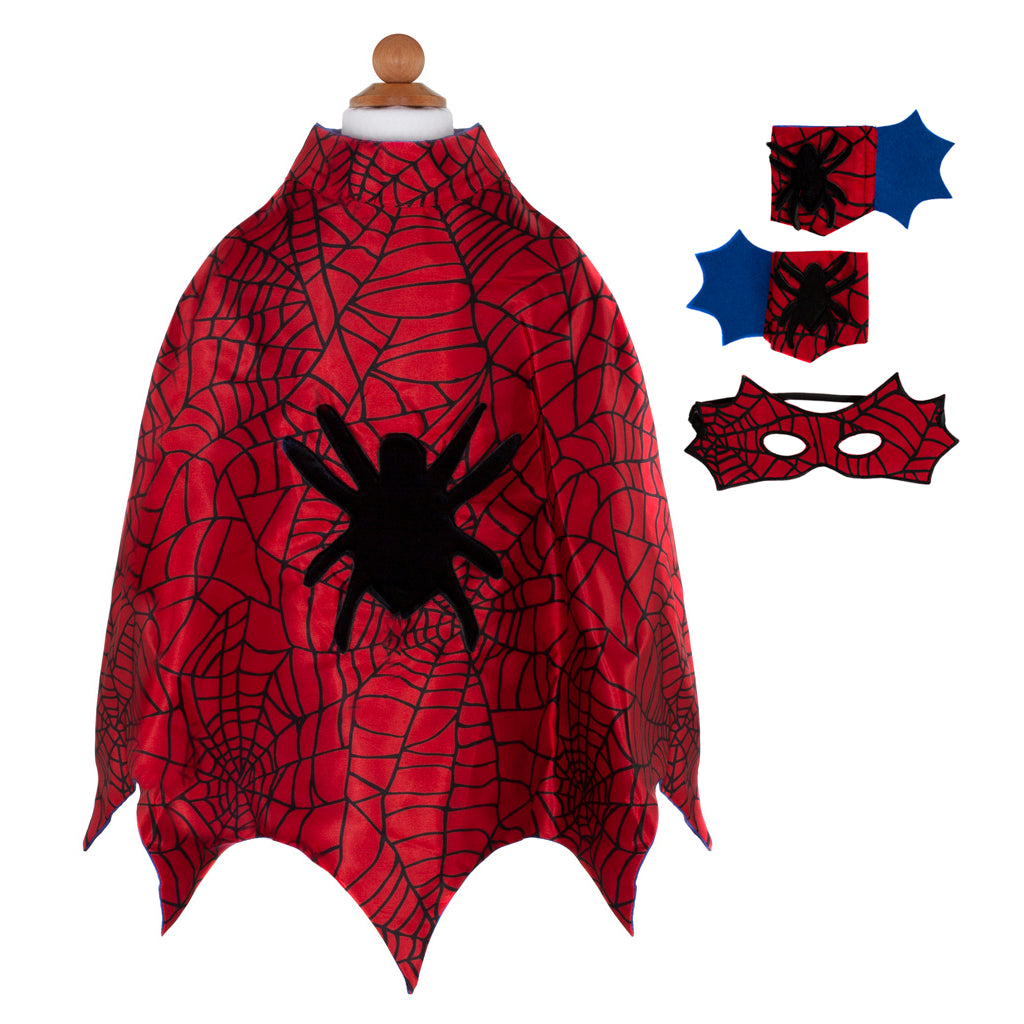 Great Pretenders Verkleedkledij Spider Man cape - Multi