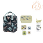 BEAU by Bo Studio Ditte rugzak small + A Little Lovely Company back to school set Dinosaurussen