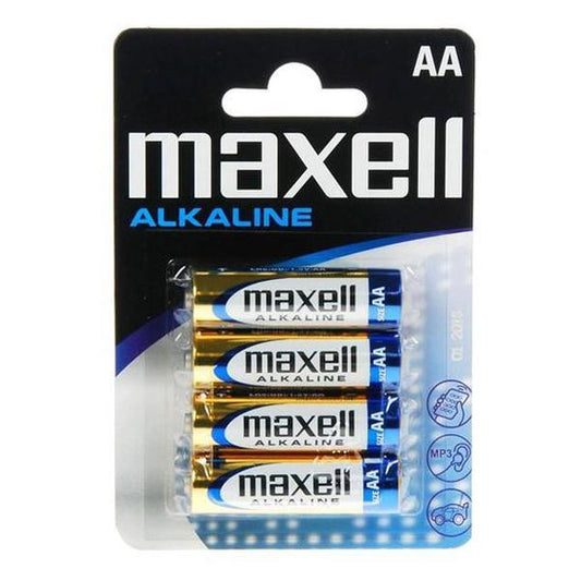 MAXELL | Maxell Super Alkaline AA LR6 4UDS