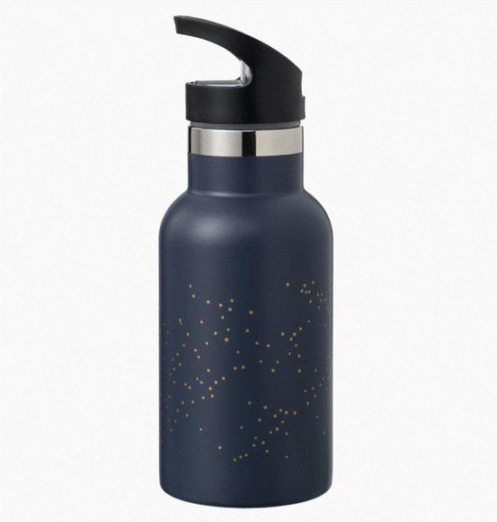 Fresk rugzak + drinkfles thermos Indigo dots