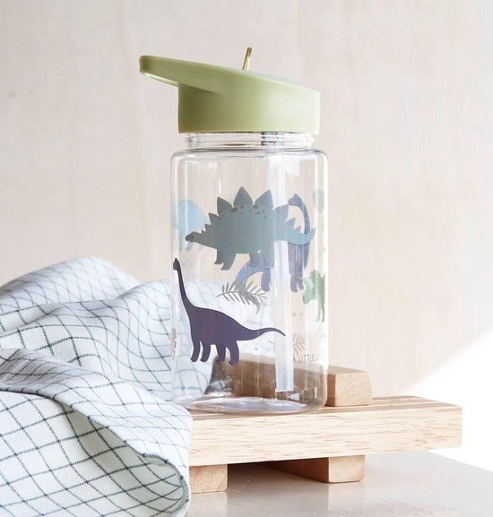 A Little Lovely Company Back to School - Drinking bottle - Dinosaurs