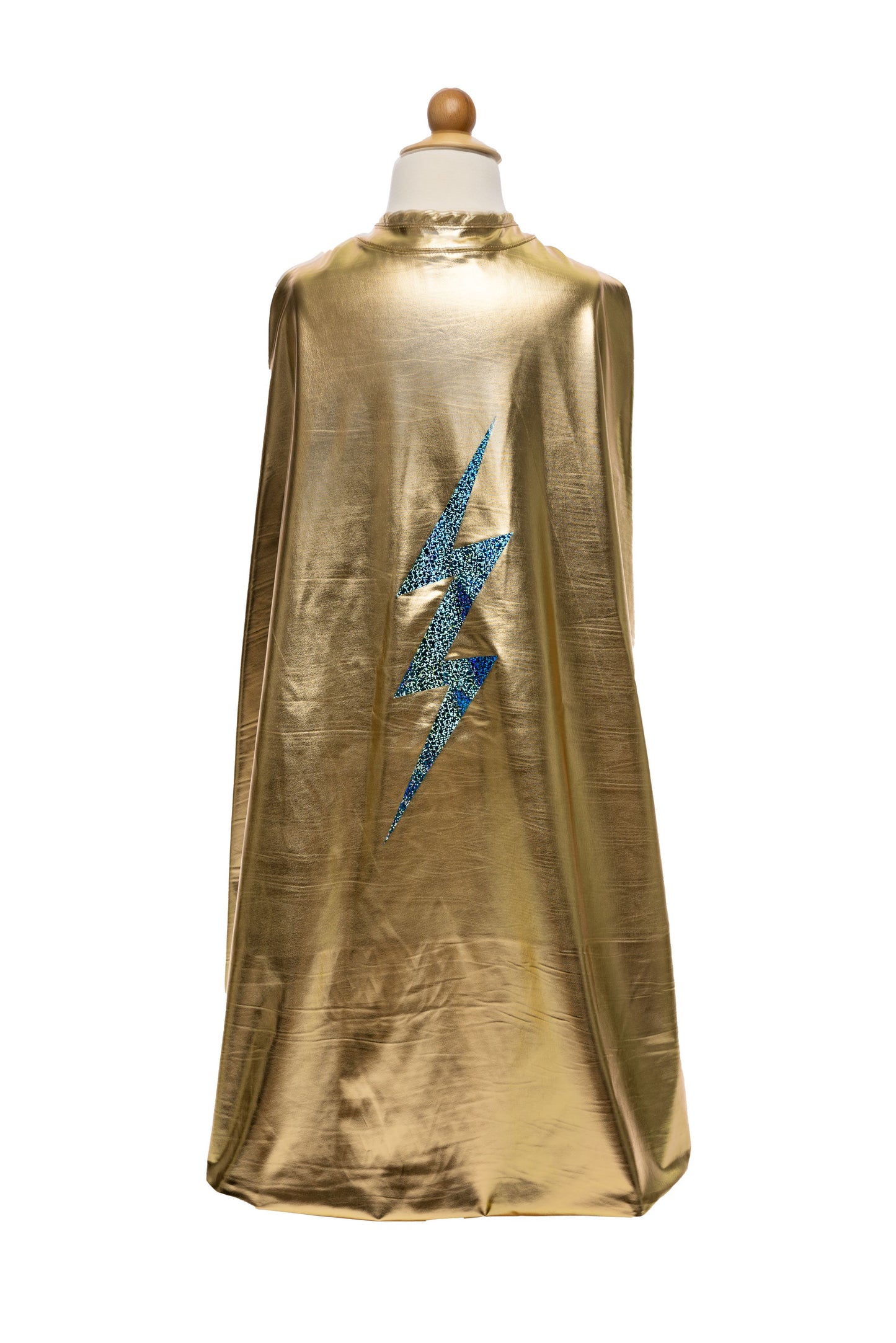 Great Pretenders Fancy Dress Reversible Holographic Lightning Cape - Multi