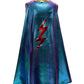 Great Pretenders Fancy Dress Reversible Holographic Lightning Cape - Multi