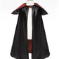 Great Pretenders Verkleedkledij Vampieren cape - Zwart/Rood