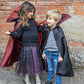 Great Pretenders Verkleedkledij Vampieren cape - Zwart/Rood