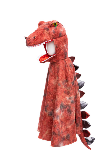 Great Pretenders Verkleedkledij T-Rex cape met klauwen - Rood