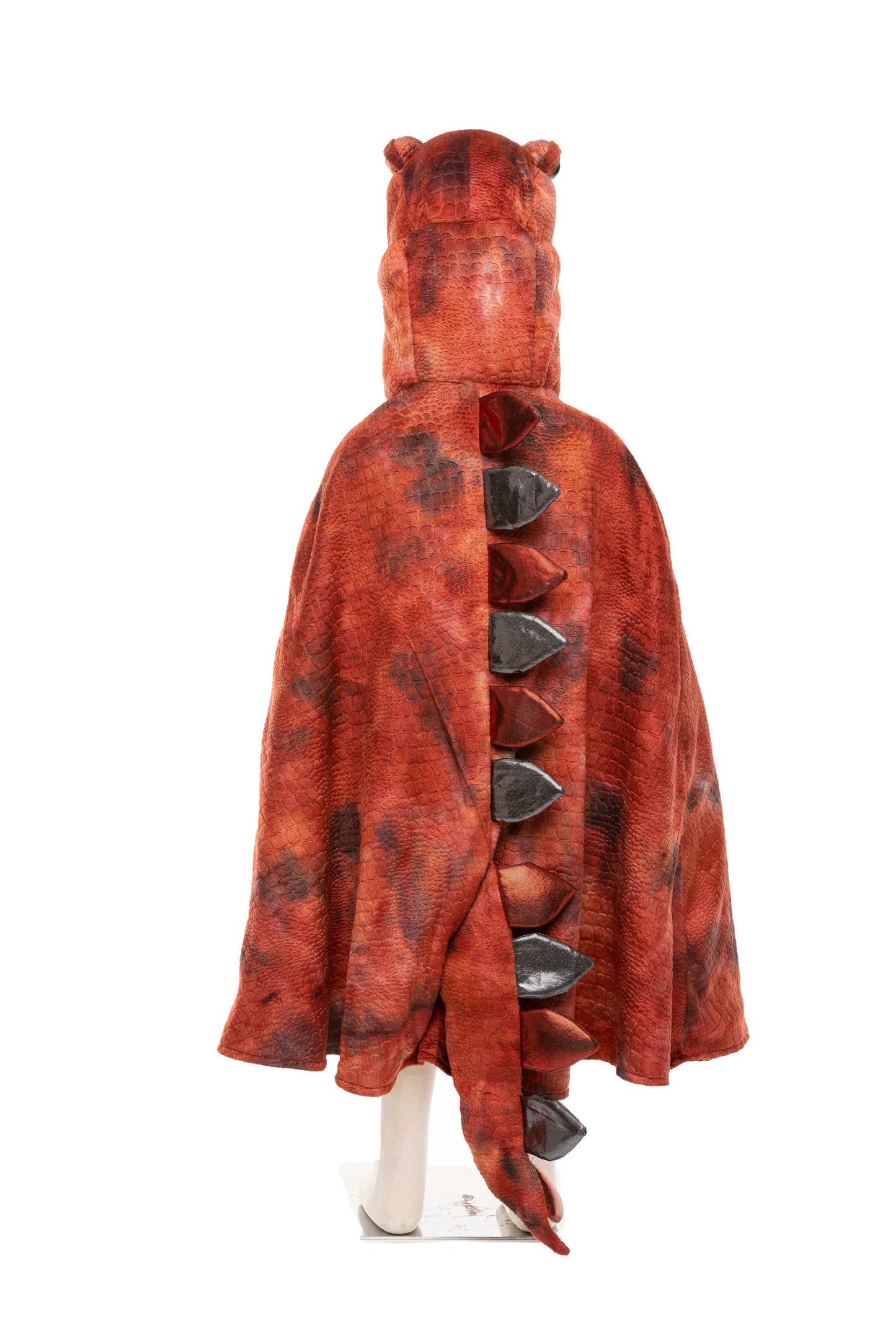 Great Pretenders Verkleedkledij T-Rex cape met klauwen - Rood