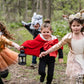 Great Pretenders Verkleedkledij Woodland Roodkapje cape - Rood