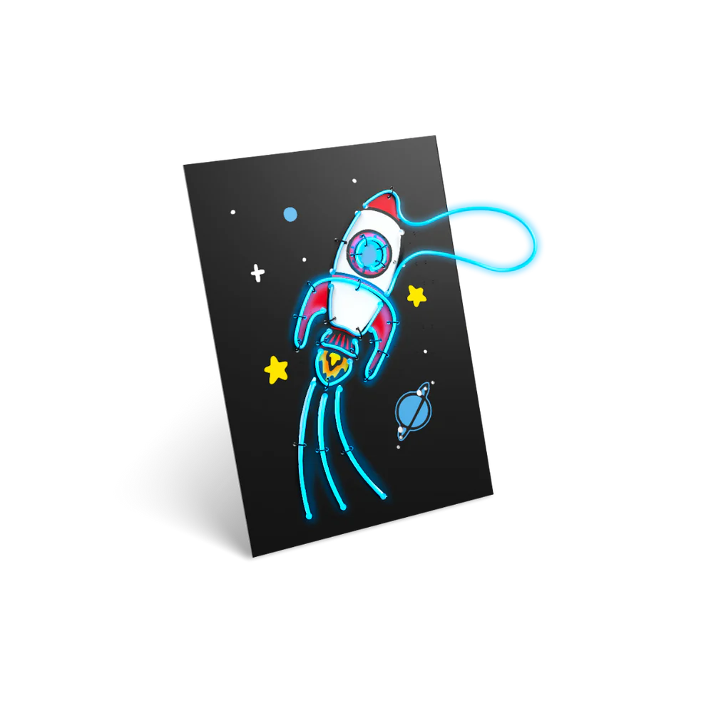 Kidywolf KidyNeon - Kit voor lichtgevende wanddecoratie - Pack