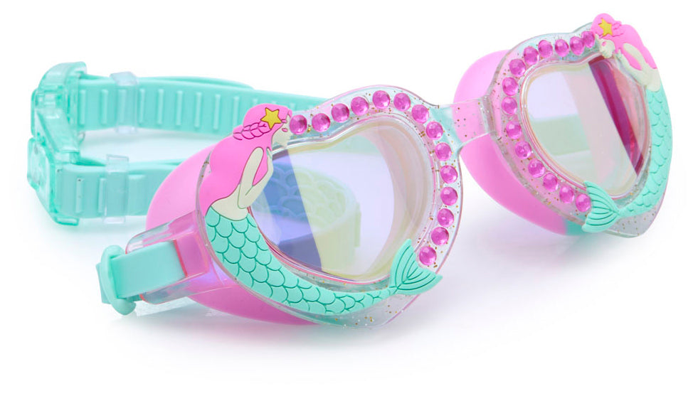 Petites Pommes Schwimmbrille - Hans Brille - Junior/Erwachsene - Cannes Blue