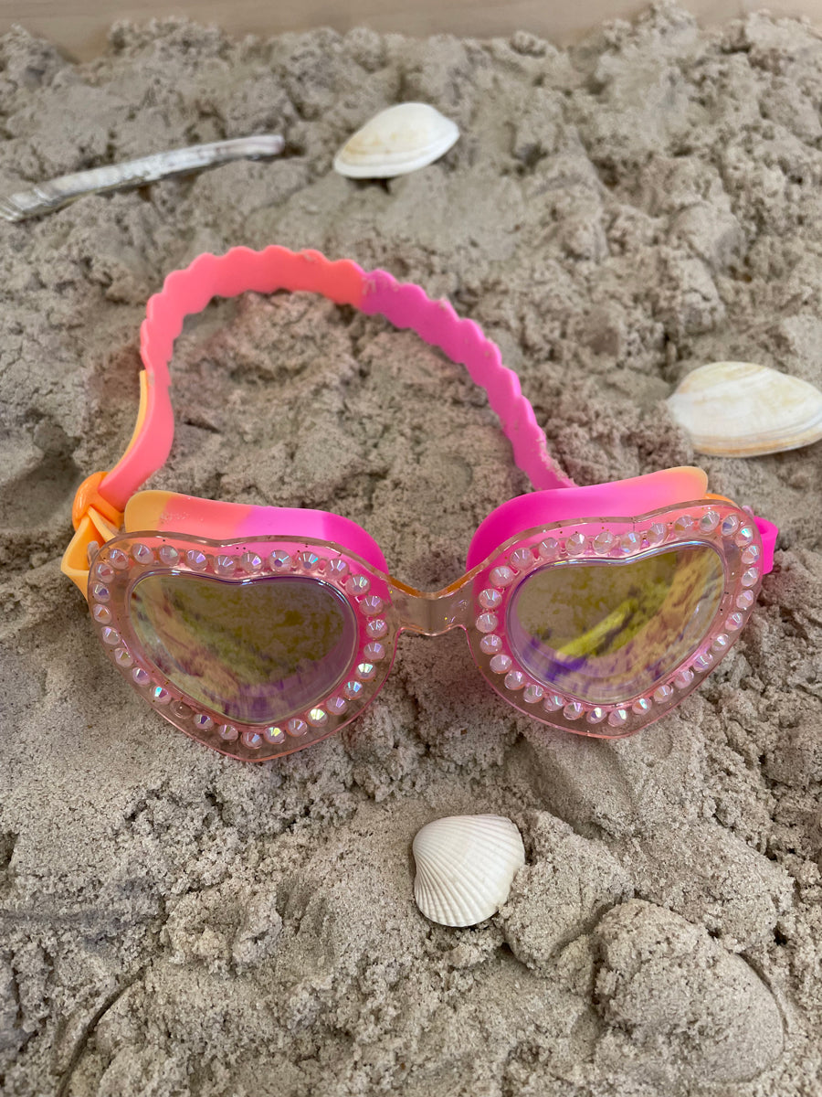 Petites Pommes Schwimmbrille - Hans Brille - Junior/Erwachsene - Cannes Blue
