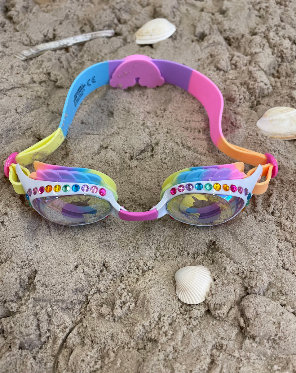 Petites Pommes Schwimmbrille - Hans Brille - Junior/Erwachsene - Cannes Blue