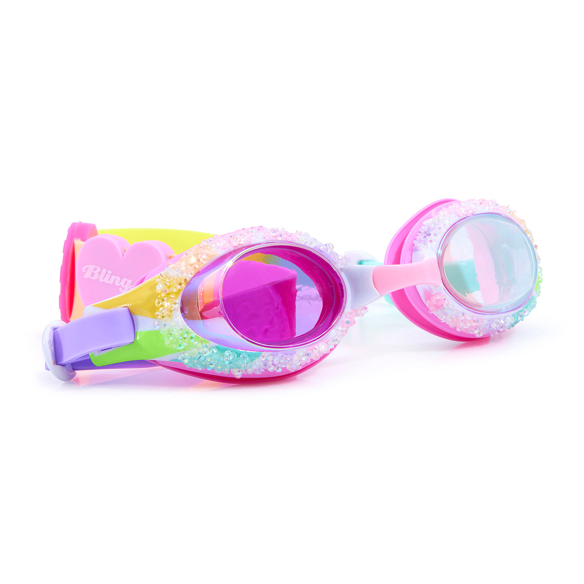 Petites Pommes Schwimmbrille - Hans Brille - Junior/Erwachsene - Cannes Blue