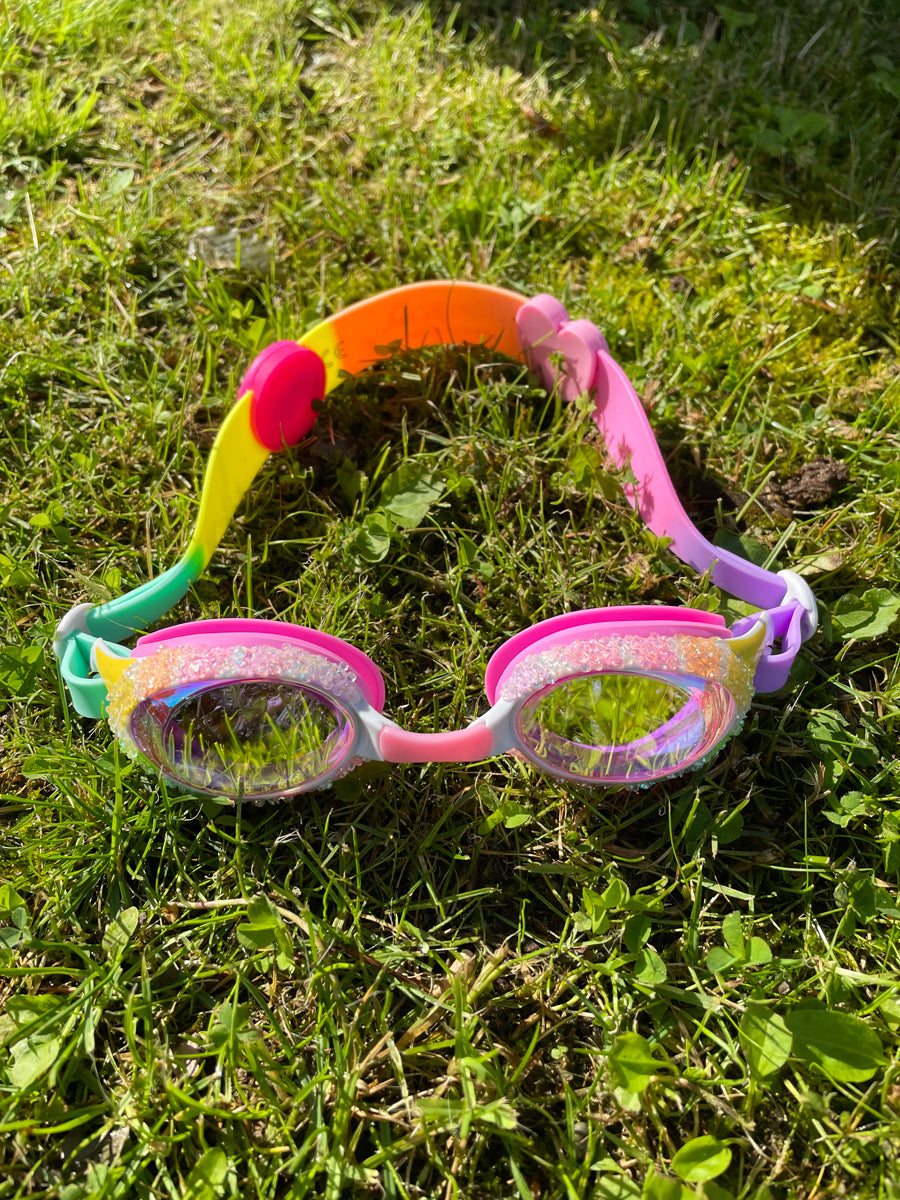 Petites Pommes Schwimmbrille - Hans Brille - Junior/Erwachsene - Cannes Blue