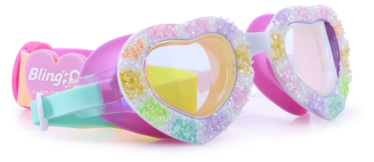 Petites Pommes Schwimmbrille - Hans Brille - Junior/Erwachsene - Cannes Blue