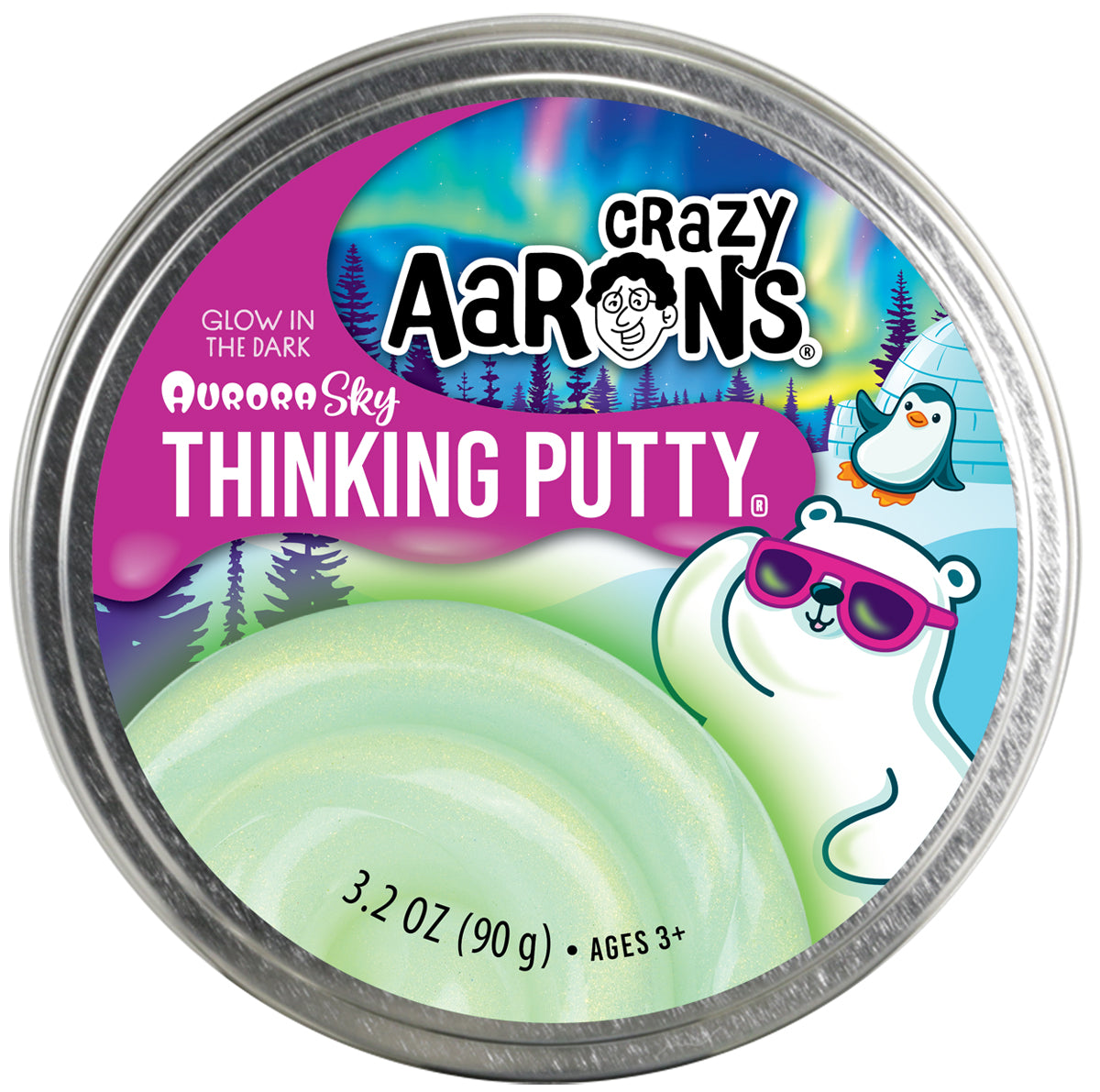 Crazy Aaron's putty / kneedklei- Geschikt vanaf 3 jaar - Aurora Sky