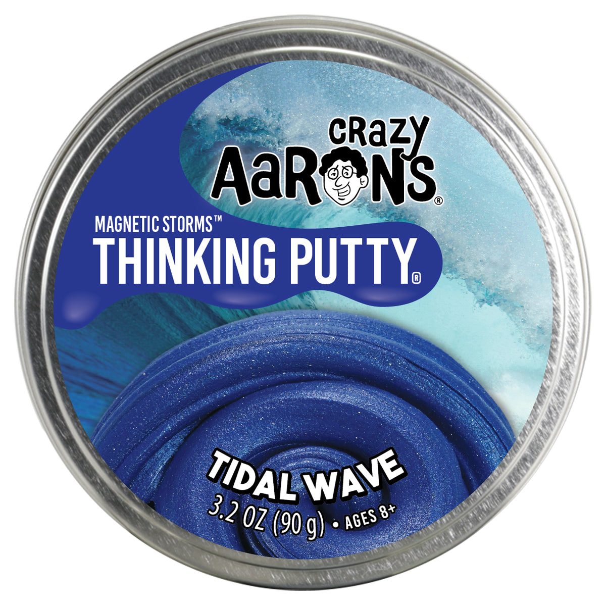 Crazy Aaron's Putty / kneedklei - Geschikt vanaf 3 jaar - Tidal Wave