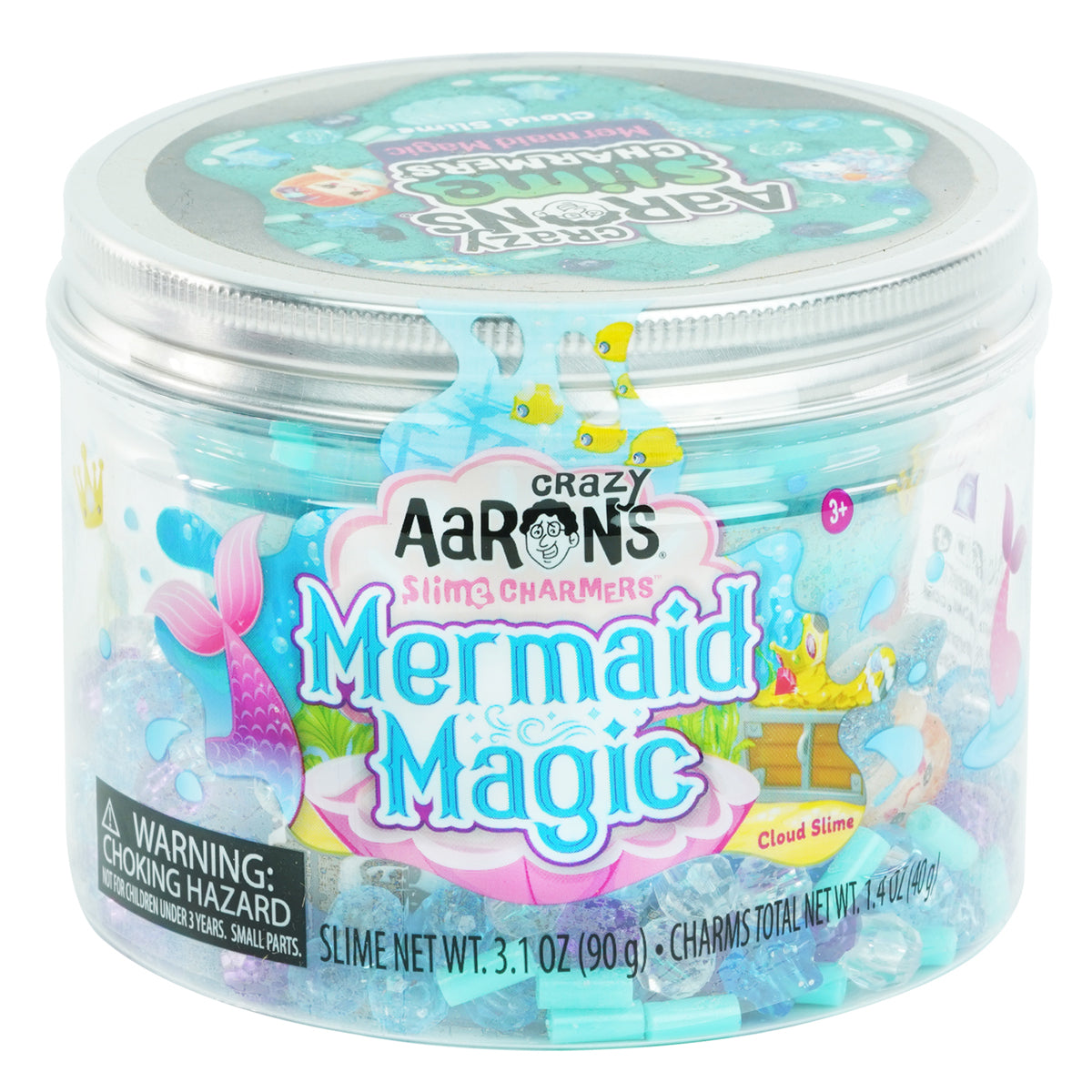 Crazy Aaron's Kneedklei/Zand - Geschikt vanaf 3 jaar - Mermaid Magic