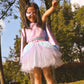 Great Pretenders Verkleedkledij Super-Duper Tutu met cape en masker - Roze/Blauw