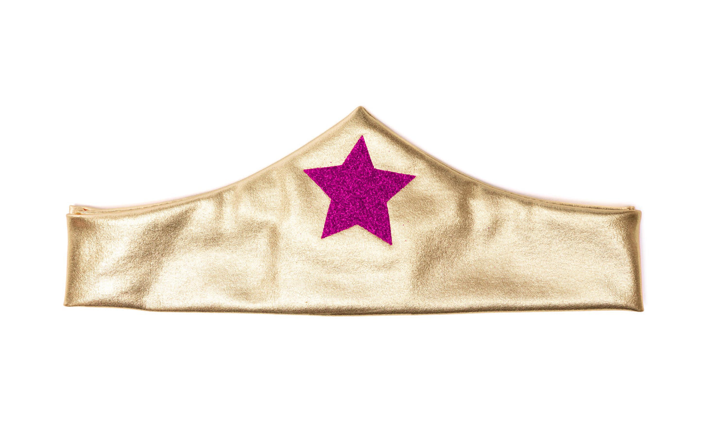 Great Pretenders Fancy Dress Superheroine Star dress with cape and headband - Magenta/Purple