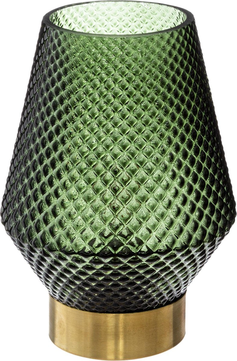 Atmosphera Table Lamp Dante D12.4x17.5cm - Battery not included - Green