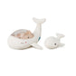 Cloud-B Tranquil Whale Rustgevende Knuffel met geluiden, projectie - Wit