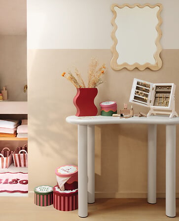 Atmosphera Oloa Consoletafel - 100x40x80cm - Beige