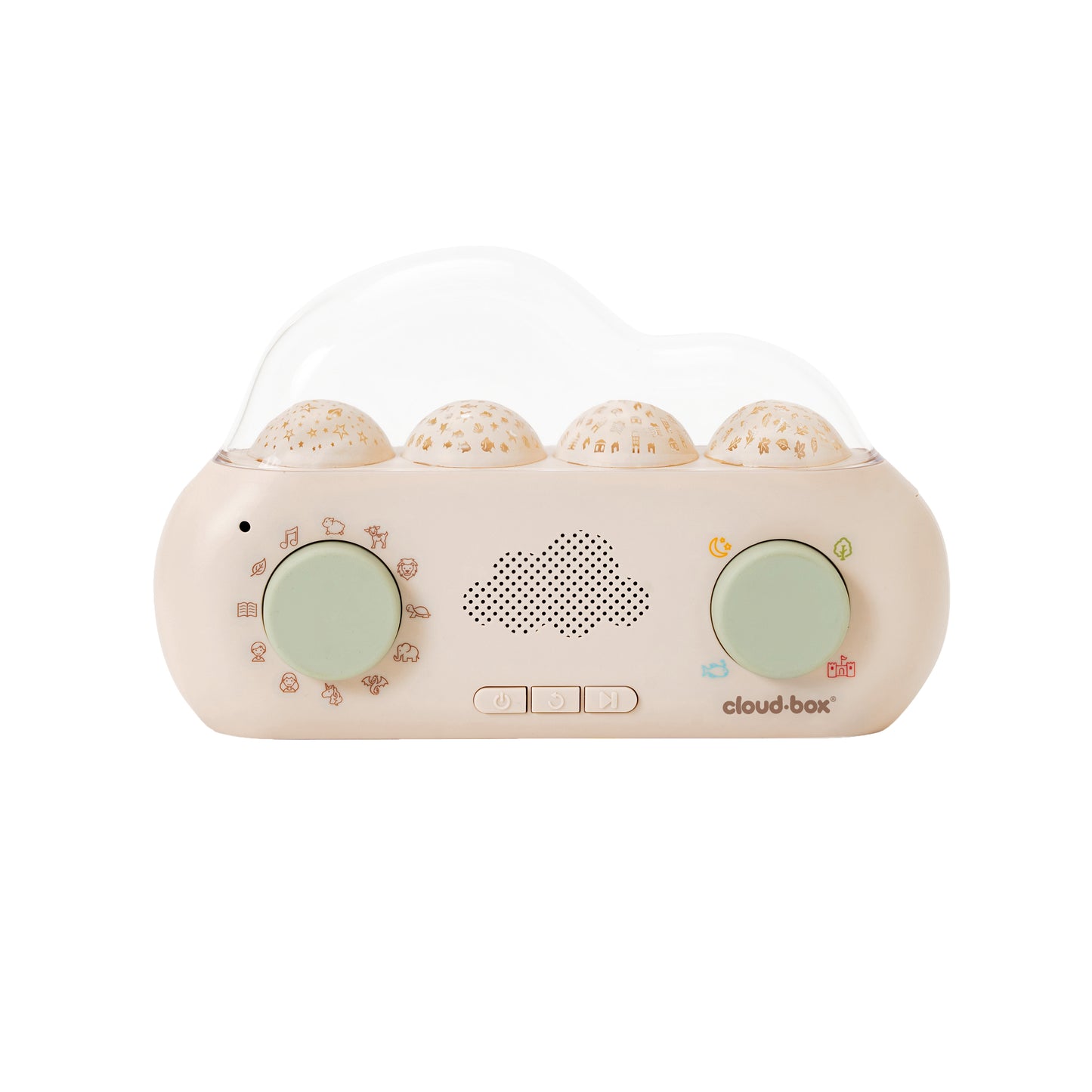 Cloud-B Cloud Box NL/FR - Verhalen, melodieën en White Noise - Beige