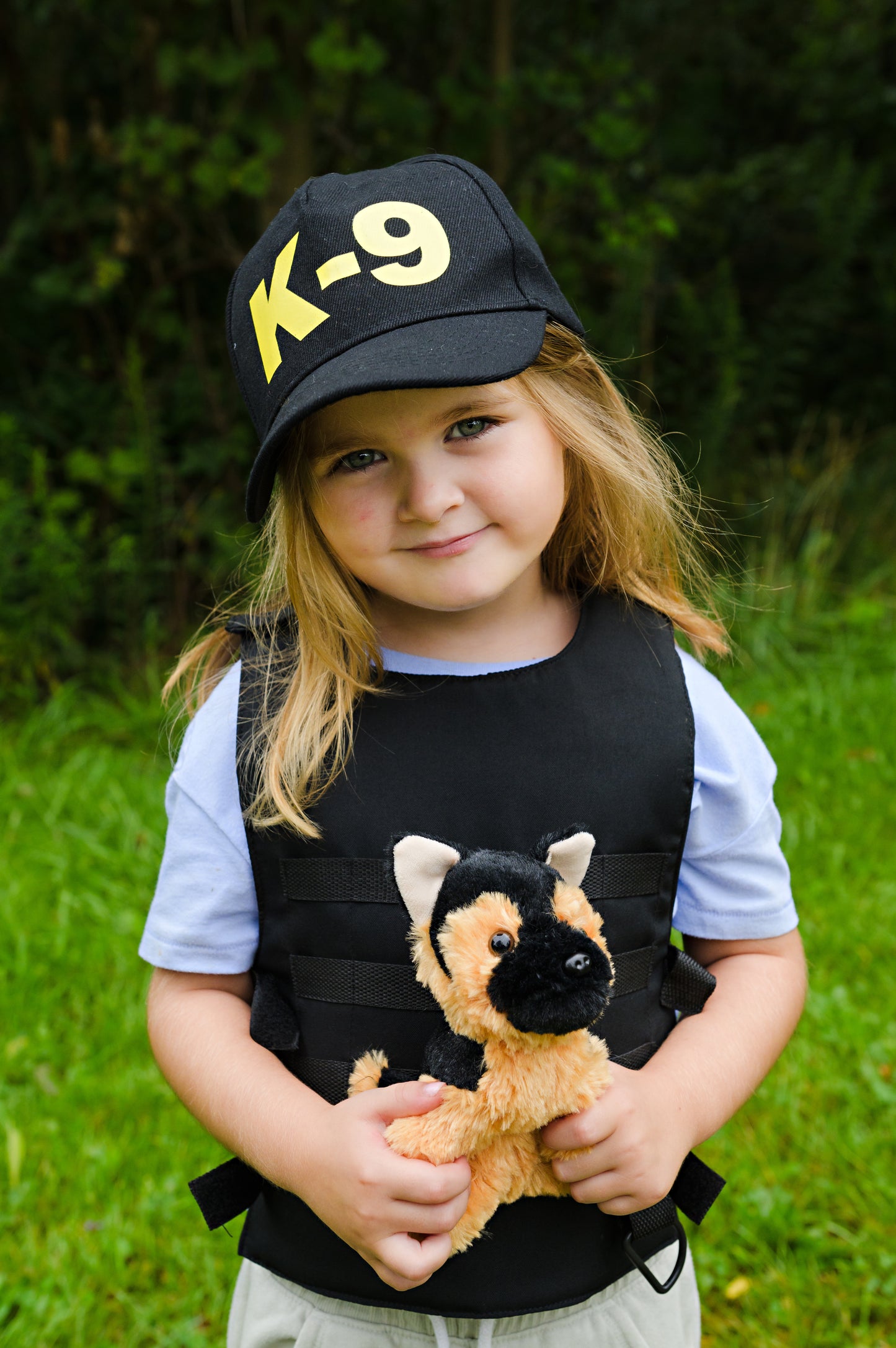 Great Pretenders Déguisement K9 Unit Gilet de police avec casquette et peluche - Multi