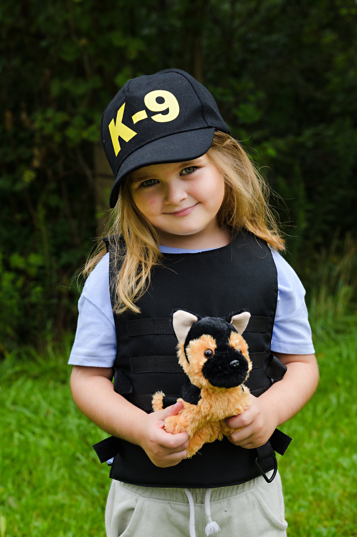 Great Pretenders Déguisement K9 Unit Gilet de police avec casquette et peluche - Multi