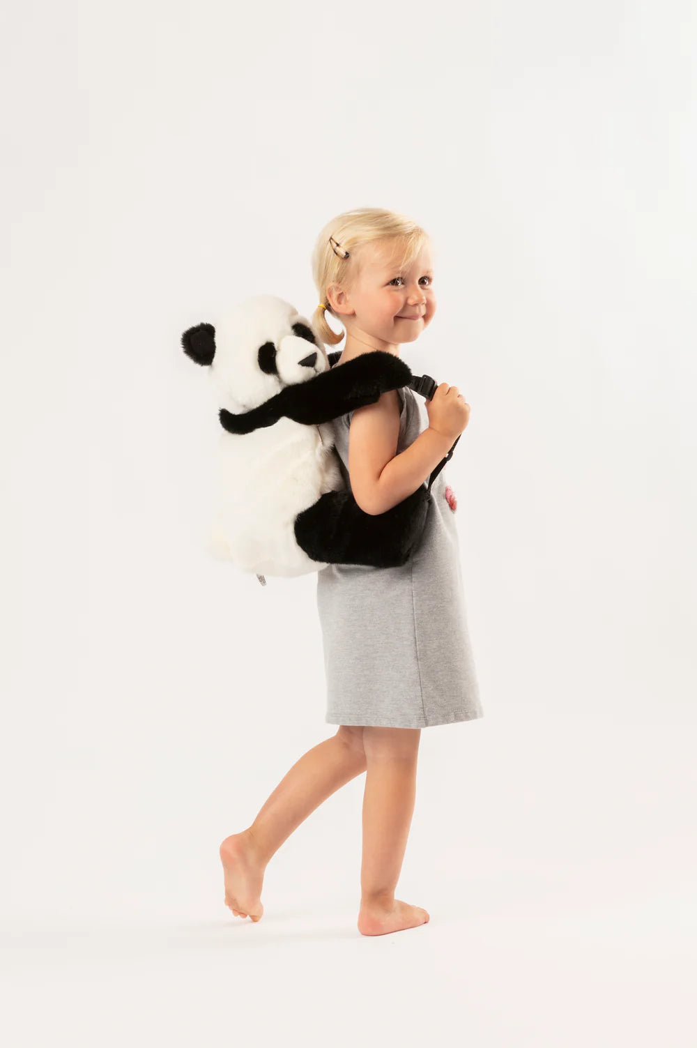 Wild & Soft Rugzakje Panda - Wit/Zwart