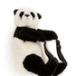 Wild & Soft Rugzakje Panda - Wit/Zwart